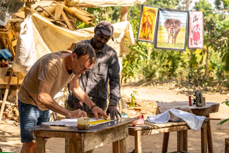 Une après-midi créative à Mto Wa Mbu