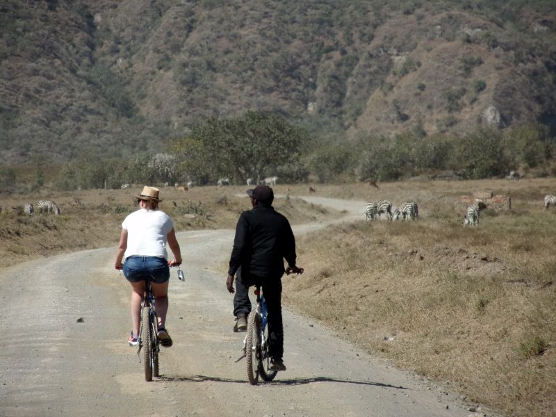 Faire un safari à vélo dans le parc de Hell’s Gate